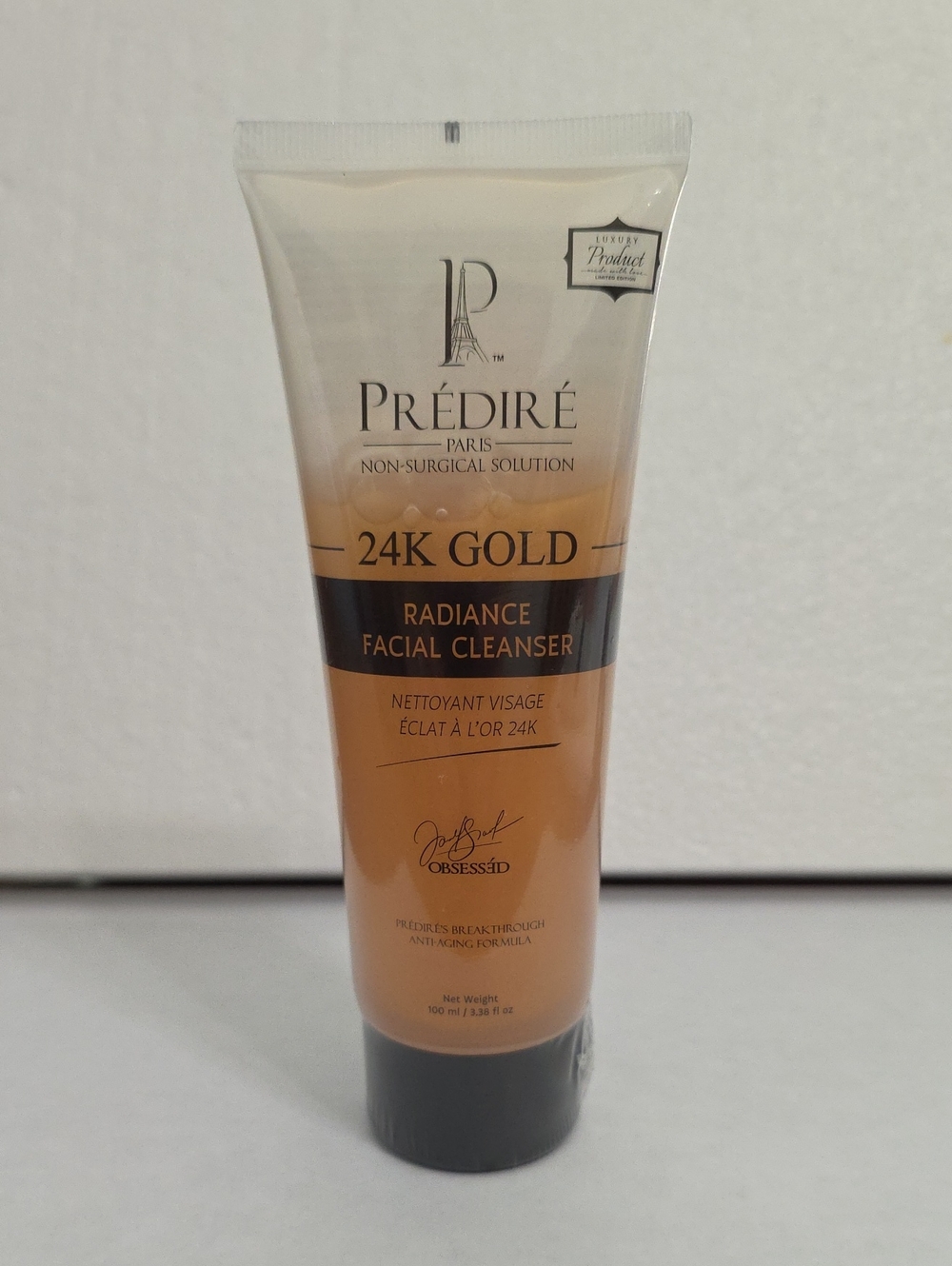 Prédiré 24K Gold Radiance Facial Cleanser — Gold